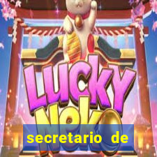 secretario de esporte salario